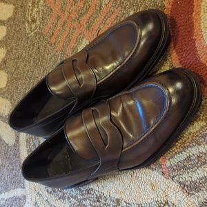 Spanish Brand Mossimo Dutti Men's Leather Loafers